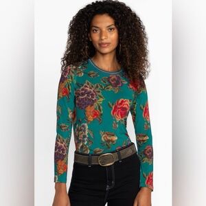 Johnny Was THE JANIE FAVORITE LONG SLEEVE CREW NECK